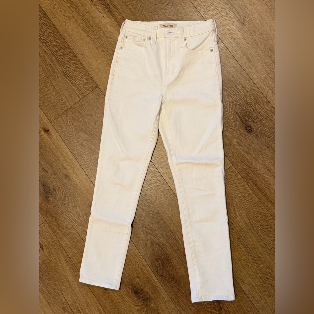 ⭐️4 for $20 Madewell Women's Cream Skinny Jeans